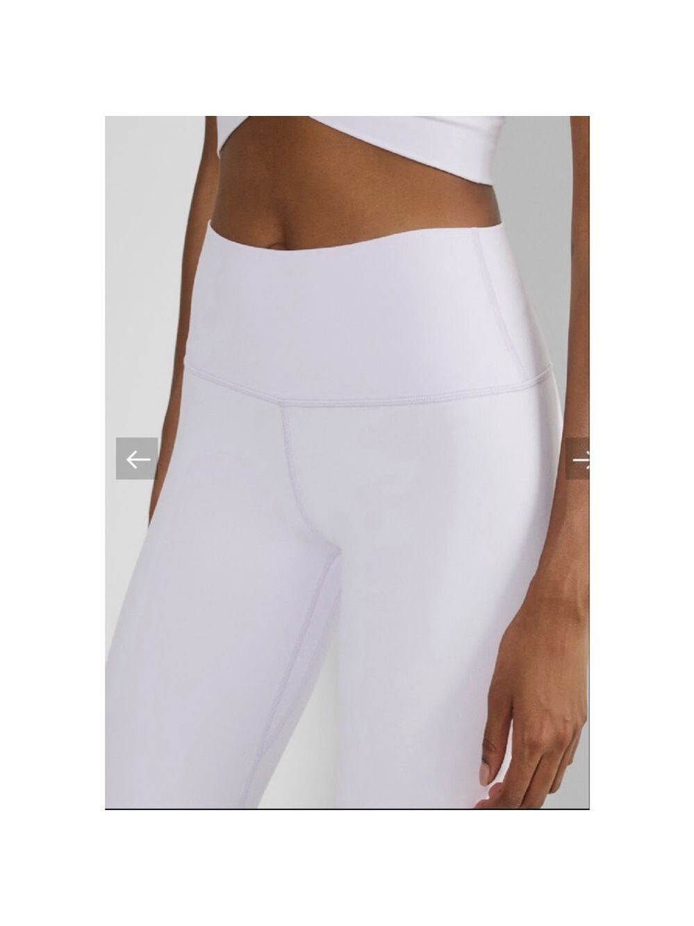 Women's Aritzia Golden Butter Cheeky Hi-Rise 28" Legging Lavender Size 12 - Picture 4 of 9